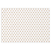 Elegant Roze Plumeria Bloemen op Wit Tafelkleed (Voorkant (Horizontaal))