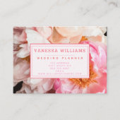 Elegant roze pony's - Gepersonaliseerd Visitekaart Visitekaartje (Voorkant)