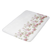 Elegant  Roze Rand Badmat (Gekanteld)