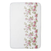 Elegant  Roze Rand Badmat (Voorkant Verticaal)