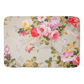  Elegant roze rode Rozen Floral Badmat (Voorkant)