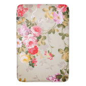  Elegant roze rode Rozen Floral Badmat (Voorkant Verticaal)