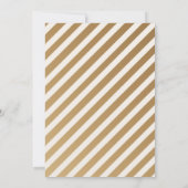 Elegant roze roos bloemengraduatfeest kaart (Achterkant)