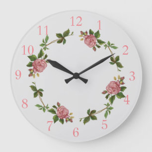 Elegant roze  Roos Grote Klok