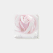 Elegant roze Rose Bloom Floral Post-it® Notes (Voorkant)