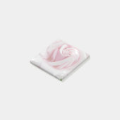 Elegant roze Rose Bloom Floral Post-it® Notes (Schuin)