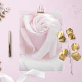 Elegant roze Rose Bloom Floral Stationery Paper