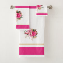 Elegant roze Rose Floral Gold Bouquet