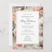 Elegant roze Rose Floral Kaart (Voorkant)