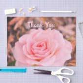 Elegant roze Rose Tissuepapier (Craft)