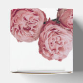 Elegant roze Roses Wedding Bedankdoosjes (Bovenkant)