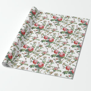 Elegant  Roze Roze Floral Cadeaupapier