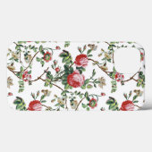 Elegant  Roze Roze Floral Case-Mate iPhone Case (Achterkant (horizontaal))