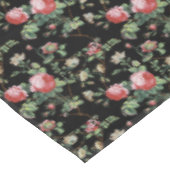 Elegant  Roze Roze Floral Tablecloth Tafelkleed (Gekanteld)