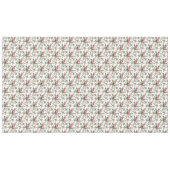 Elegant Roze Roze Floral Tafelkleed (Voorkant (Horizontaal))