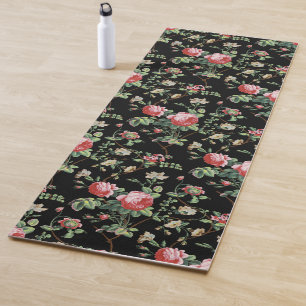 Elegant  Roze Roze Floral Yogamat