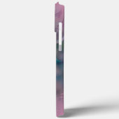 Elegant Roze Roze Hoesje-Mate iPhone Case (Achterkant / Links)