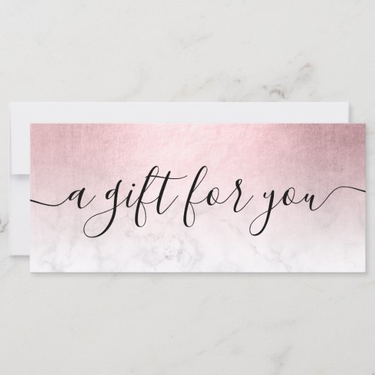 Elegant roze roze roodbruine marmer make-up kunste (Voorkant)