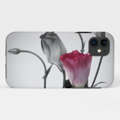 Elegant roze roze roze roze met zwarte & witte ach Case-Mate iPhone case (Achterkant (horizontaal))