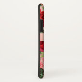 Elegant roze roze rozen bloemen monogrammen Case-Mate iPhone case (Achterkant / rechts)