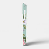  elegant roze roze rozen floreel Hoesje (Achterkant / Links)