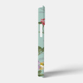  elegant roze roze rozen floreel Hoesje (Achterkant / Rechts)