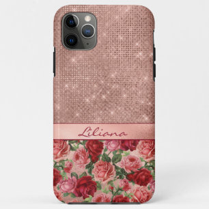 Elegant  roze roze rozen Florence Case-Mate iPhone Case