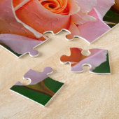 Elegant roze roze rozen legpuzzel (Zijkant)