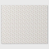 Elegant roze rozen bloemen patroon cadeaupapier (Vlak)