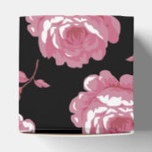 Elegant roze  Rozen bruiloft Bedankdoosjes (Bovenkant)
