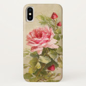Elegant roze rozen Case-Mate iPhone case (Achterkant)