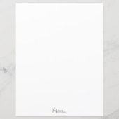 Elegant roze rozen, Damask en Monogram (Achterkant)