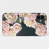 Elegant roze rozen I-Phone Case (Achterkant (horizontaal))