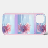  Elegant Roze Rozen iPhone 13 Hoesje (Achterkant (horizontaal))