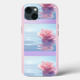  Elegant Roze Rozen iPhone 13 Hoesje