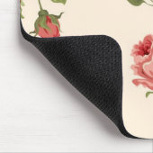  Elegant  Roze Rozen Patroon Muismat (Hoek)