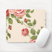  Elegant  Roze Rozen Patroon Muismat (Met muis)