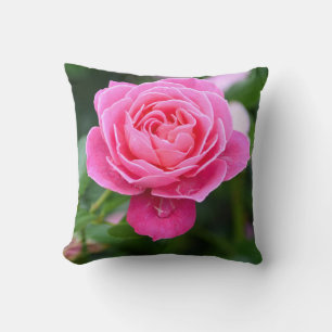 Elegant Roze Rozen Tuin Accent Kussen