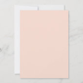 Elegant Roze Rozen Vrouwelijk 60e Verjaardagsfeest Kaart (Achterkant)