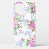 Elegant roze rozen Waterverf Floral Pattern | Case-Mate iPhone Case (Achterkant)