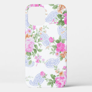 Elegant roze rozen Waterverf Floral Pattern   Case-Mate iPhone Case