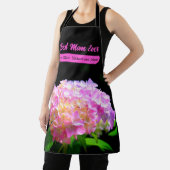 Elegant Roze sinaasappel bloemen hortensia's Schort (Insitu)