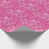 Elegant roze snoep marmeren textuur abstract moder cadeaupapier (Hoek)