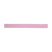 Elegant roze sterren Wraparound Adres Etiket (Individueel)