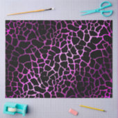 Elegant roze tijger tissuepapier (Craft)