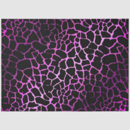 Elegant roze tijger tissuepapier