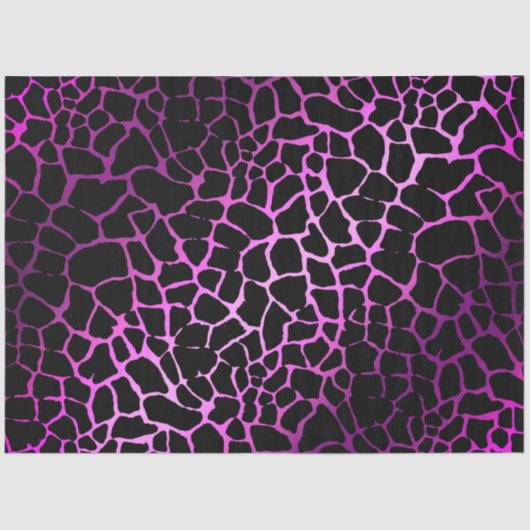 Elegant roze tijger tissuepapier (Voorkant)