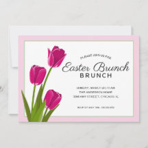 Elegant roze tulpen | Pasen Brunch