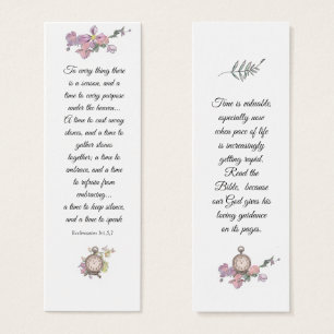 Elegant Roze Vast Religieus Wisdom Mini Visitekaartjes