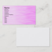 Elegant roze visitekaartje (Voorkant / Achterkant)